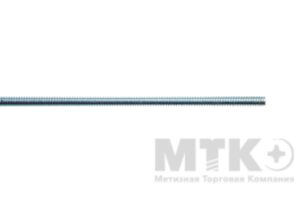 Шпилька резьбовая оцинкованная (1м) 60° (РФ) (6,0)